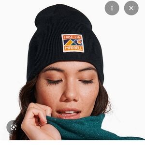 NWT Merrell Black Knit Beanie UNISEX